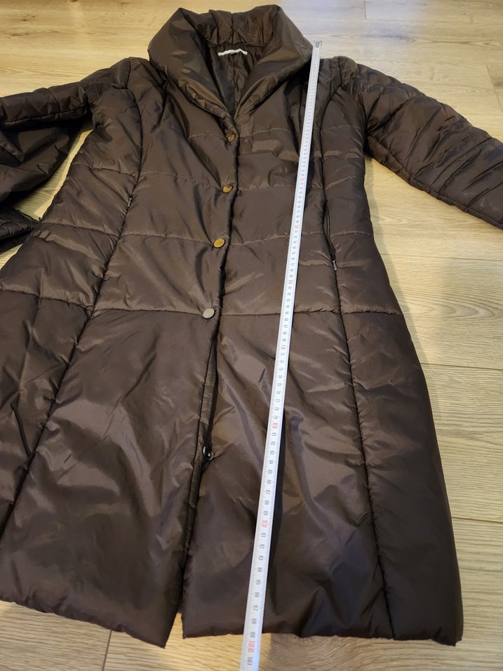 şişme  42 44  beden su geçirmez  şapkalı  kaban - Görsel 3