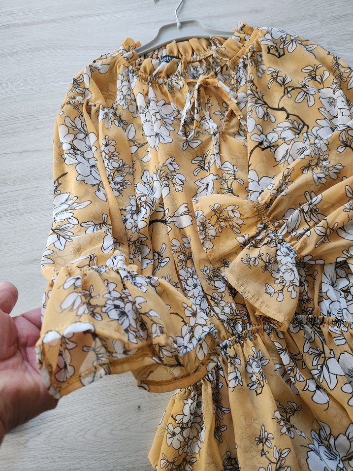 şifon  38 40  beden bulüz - Görsel 4