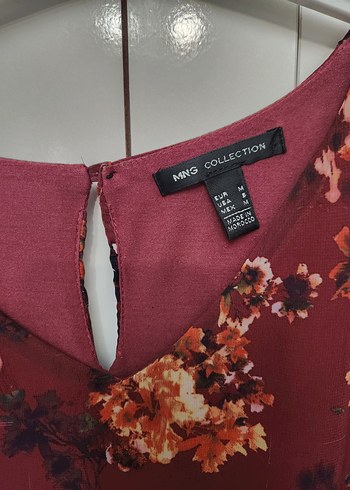 mango  şifon pamuk astarli bulüz - Görsel 4