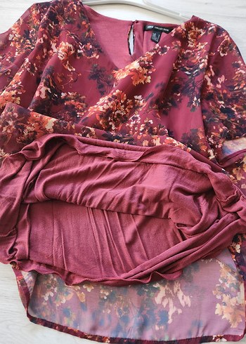 mango  şifon pamuk astarli bulüz - Görsel 8