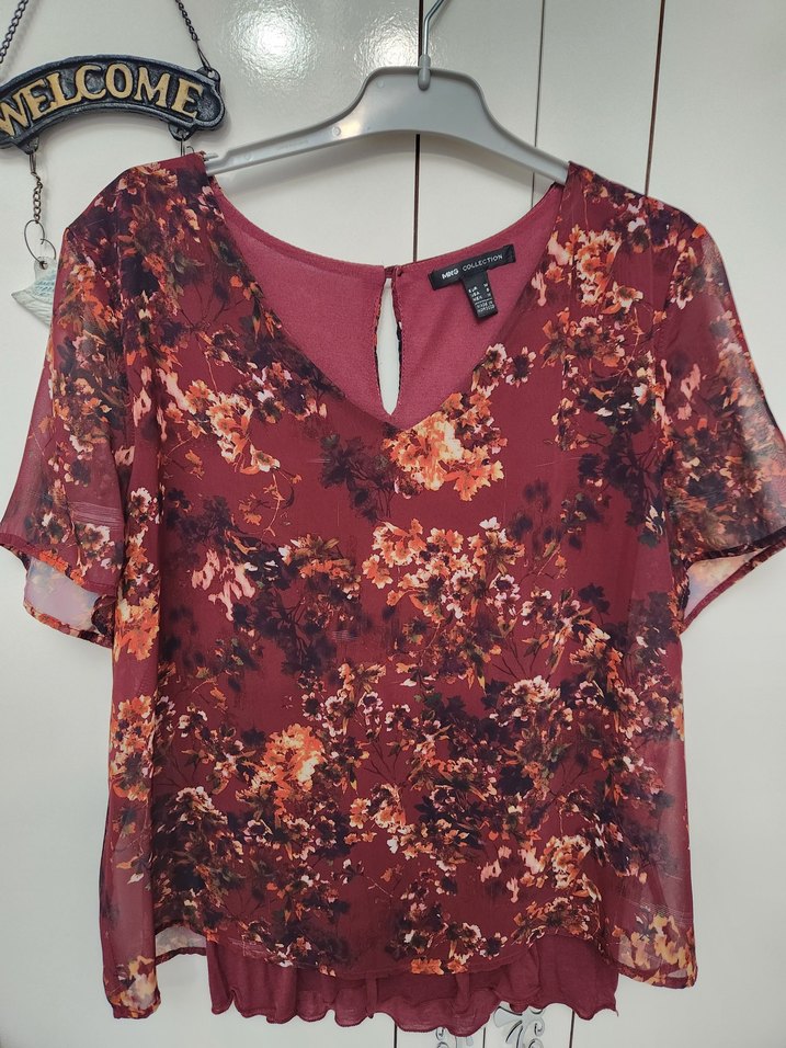 mango  şifon pamuk astarli bulüz - Görsel 3