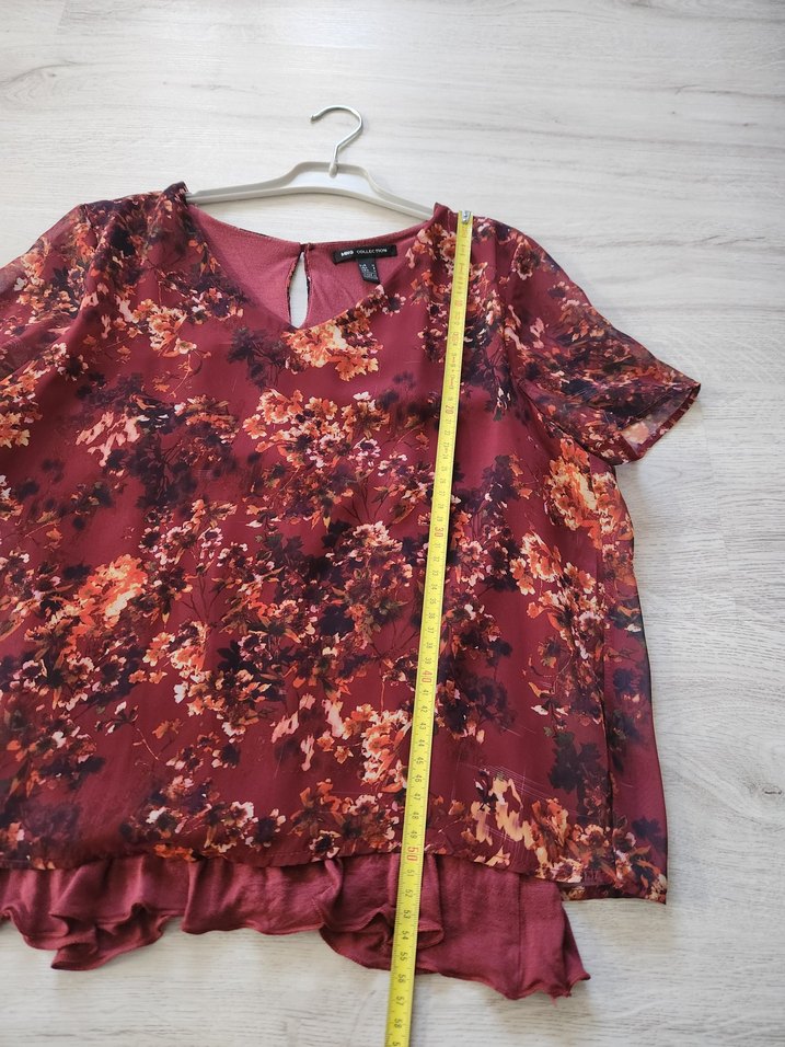 mango  şifon pamuk astarli bulüz - Görsel 5