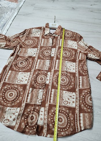 etiketli bayan gömlek  44 beden - Görsel 3