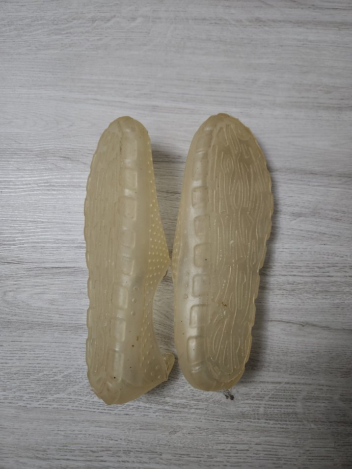 Şeffaf Bej  bayan su  ayakkabısı  41 beden - Görsel 2