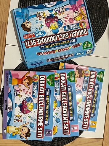  2 yaş dikkat güçlendirme seti