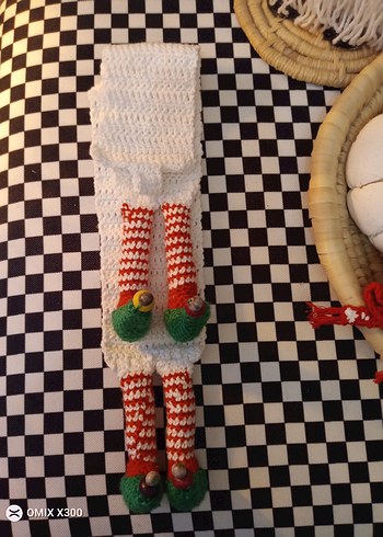 Renkli Nakışlı Örgü Bohem Kedi Kıyafeti - Görsel 3