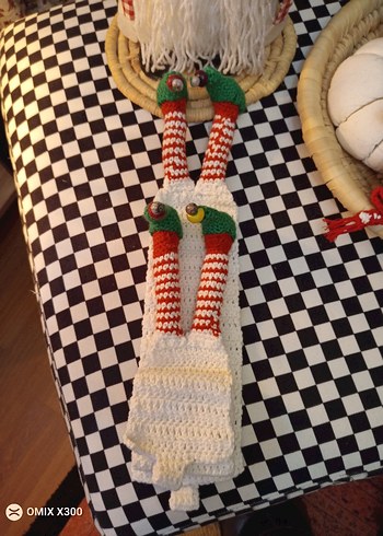 Renkli Nakışlı Örgü Bohem Kedi Kıyafeti - Görsel 4