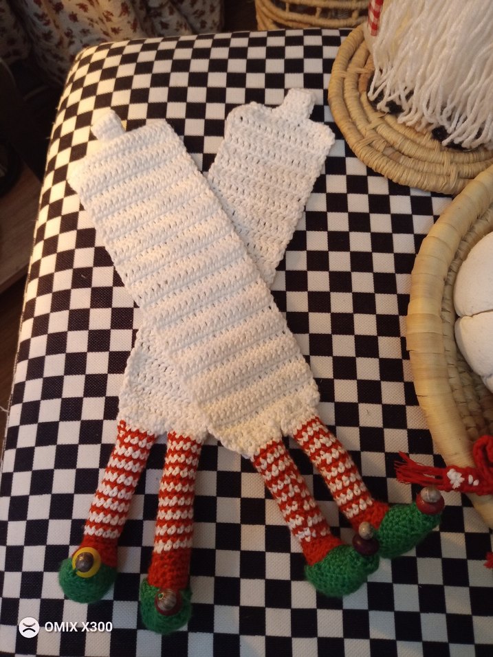 Renkli Nakışlı Örgü Bohem Kedi Kıyafeti - Görsel 2