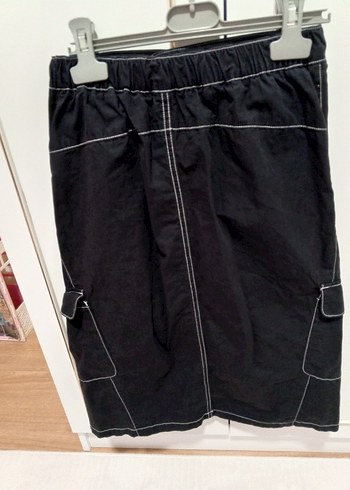 zara siyah paraşüt etek - Görsel 2