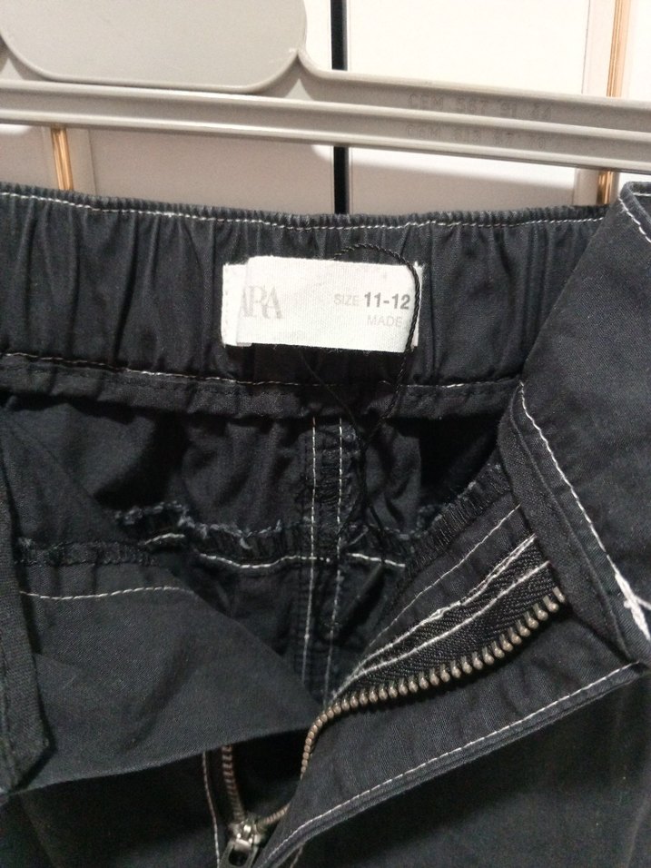 zara siyah paraşüt etek - Görsel 3