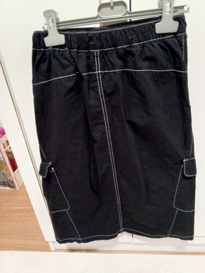 zara siyah paraşüt etek - Görsel 2