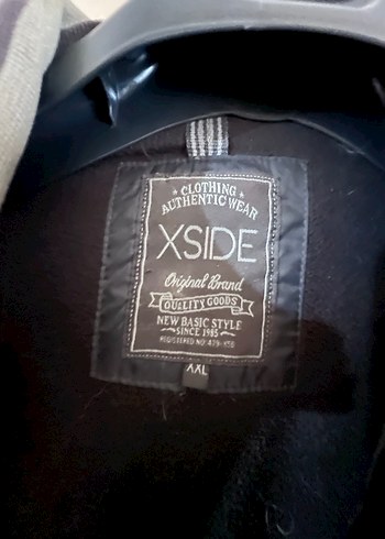 Gri Fermuarlı Erkek Sokak Stili Mont - Görsel 2