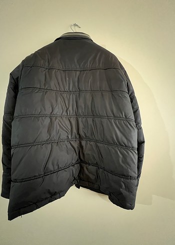 Gri Fermuarlı Erkek Sokak Stili Mont - Görsel 3