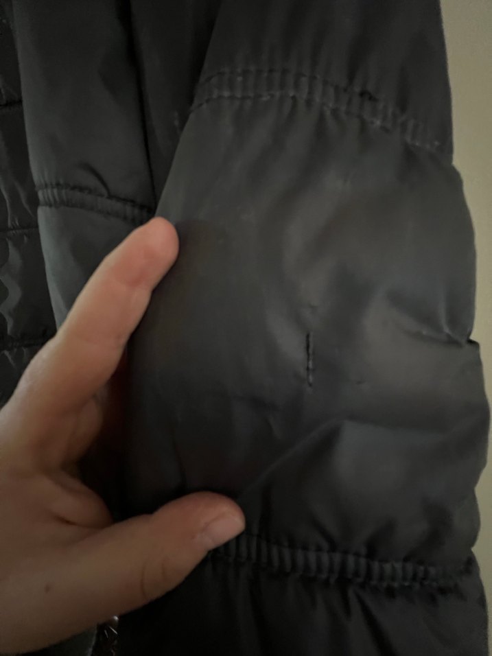 Gri Fermuarlı Erkek Sokak Stili Mont - Görsel 4