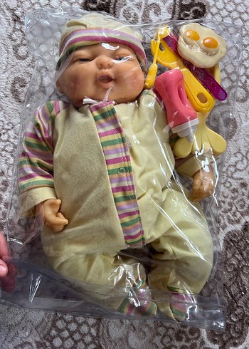 Sarı Bebek Oyuncak Seti ve Aksesuarları - Görsel 2