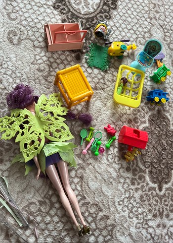 Çok Renkli Peri Bebek ve Oyuncak Seti - Görsel 3