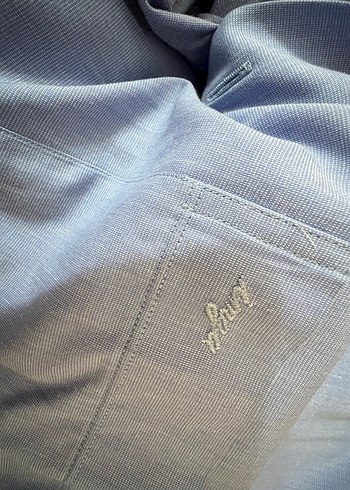 mavi Erkek Gömlek, Uzun Kollu, Regular Fit - Görsel 2