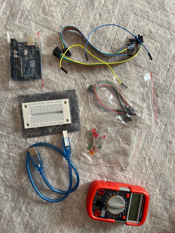 Arduino Başlangıç Kiti ve Multimetre Seti - Görsel 3