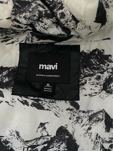 xl Beden Mavi jeans mont
