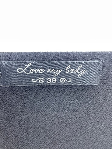 38 Beden siyah Renk Love My Body Uzun Tulum %70 İndirimli.