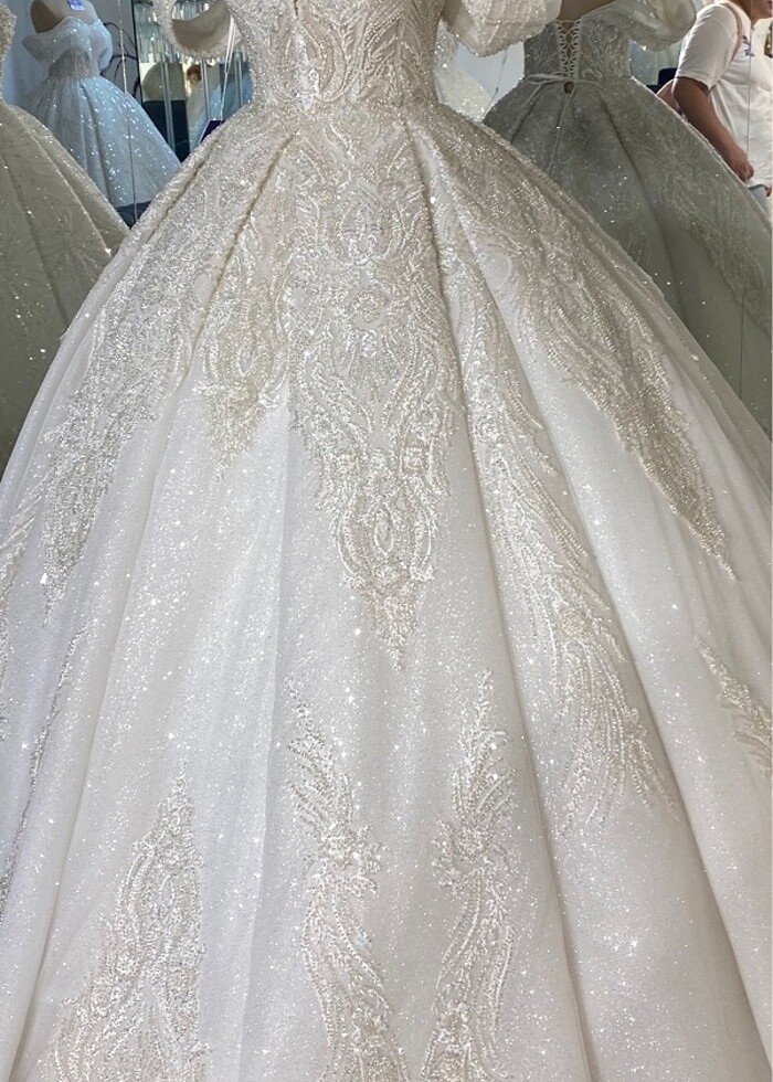 Arap model gelinlik - Görsel 2