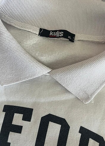 xl Beden beyaz Renk Sweatshirt 