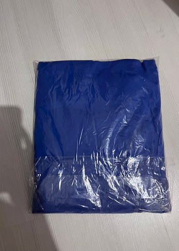 Erkek Gri Şortlu Mavi Baskılı Pijama Takımı - Görsel 2