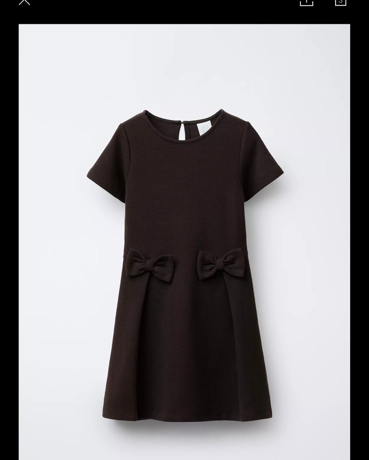 Zara kız çocuk elbise 13-14 yaş - Görsel 2