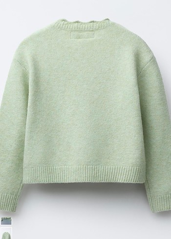 Zara kız çocuk Kazak 13-14 yaş - Görsel 4