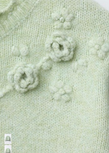 Zara kız çocuk Kazak 13-14 yaş - Görsel 5