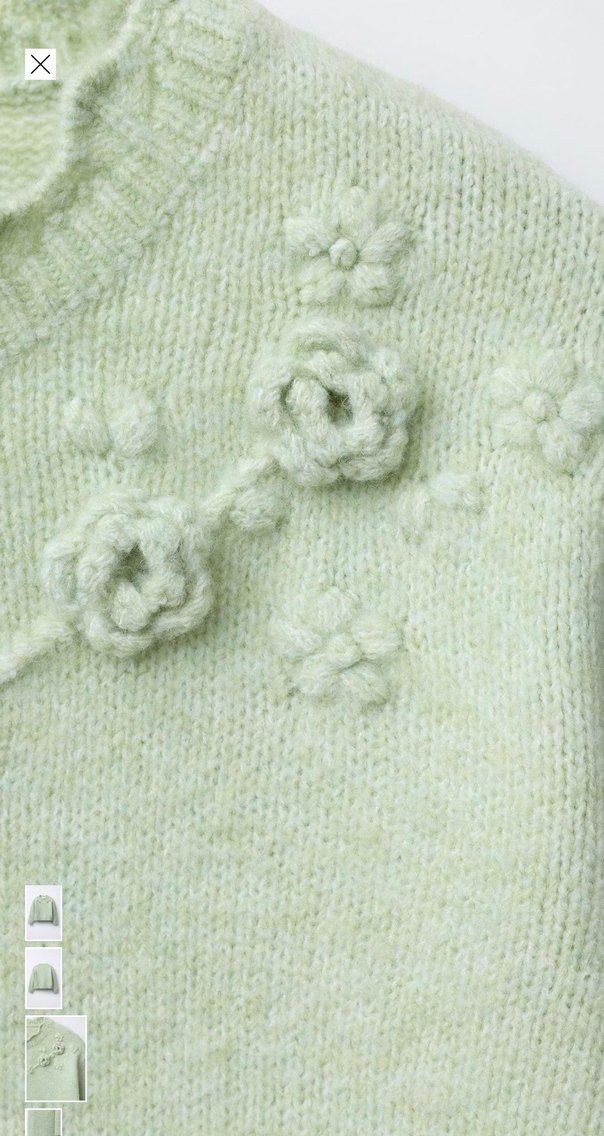 Zara kız çocuk Kazak 13-14 yaş - Görsel 5