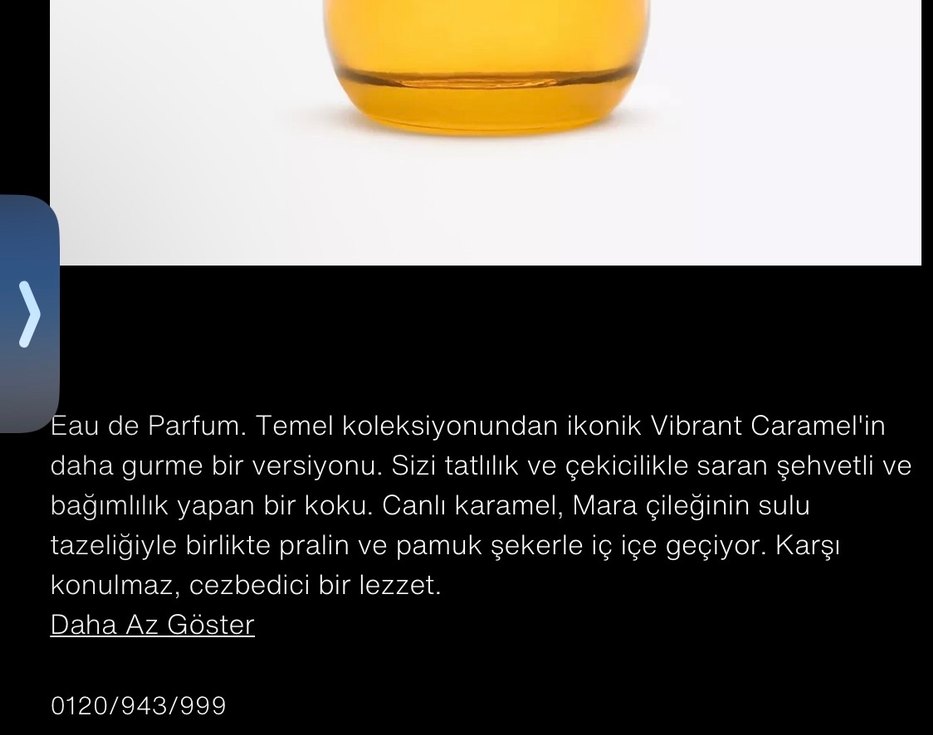 Vibrant Caramel Candy Kadın Parfümü 90 ml - Görsel 2