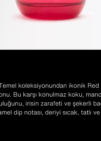 Zara Red Vanilla Candy Kadın Parfümü 90ml - Görsel 2