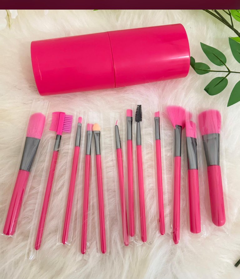 Bej Renkli Makyaj Fırça Seti - Görsel 2