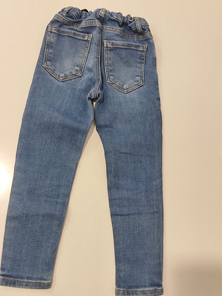 Kemerli Erkek Çocuk Kot Pantolon - Görsel 3