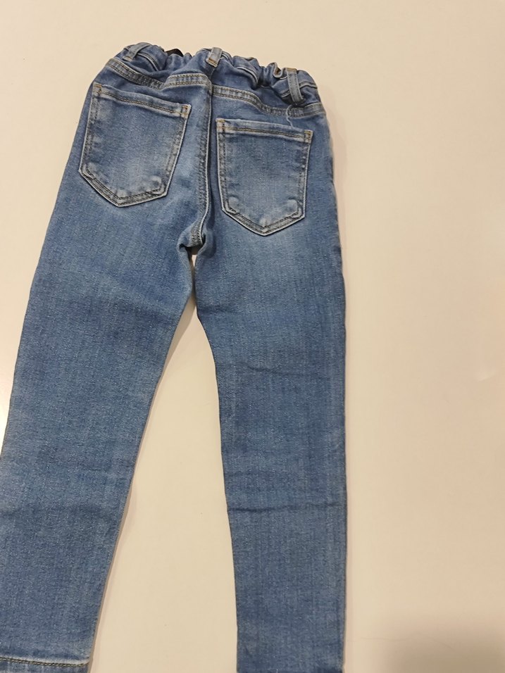 Kemerli Erkek Çocuk Kot Pantolon - Görsel 4