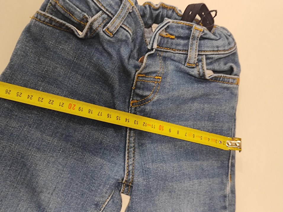 Kemerli Erkek Çocuk Kot Pantolon - Görsel 5