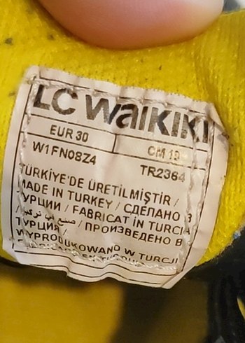 Sarı Batman Erkek Çocuk Spor Ayakkabı - Görsel 4