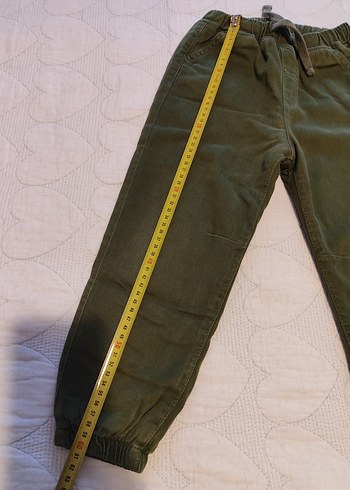 Erkek Çocuk Gri Rahat Kesim Düğmeli Pantolon - Görsel 4