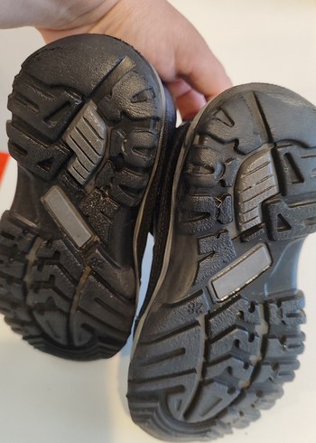 Mavi Deri Erkek Çocuk Biker Bot - Görsel 4