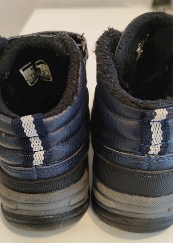 Mavi Deri Erkek Çocuk Biker Bot - Görsel 3