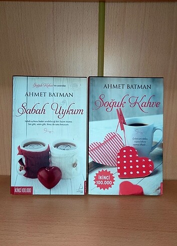 Ahmet batman 2li kitap. Sabah uykum,Soğuk kahve