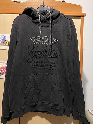 Colins siyah sweatshirt