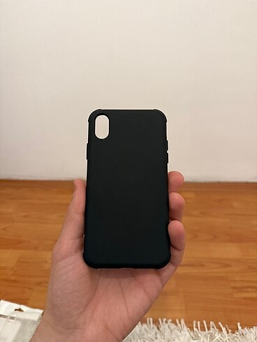 İphone xs siyah telefon kılıfı