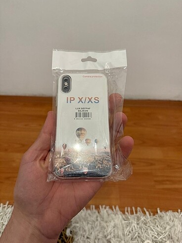 İphone x/xs şeffaf silikon telefon kılıf