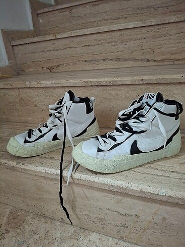 Nike Nike sacai blazer siyah beyaz özel seri