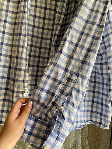3xl Beden Lcwaikiki mavi kareli gömlek