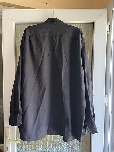 50 Beden siyah Renk Tudors 4xl siyah gömlek