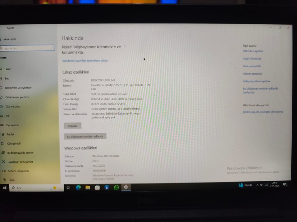 Dell laptop - Görsel 2