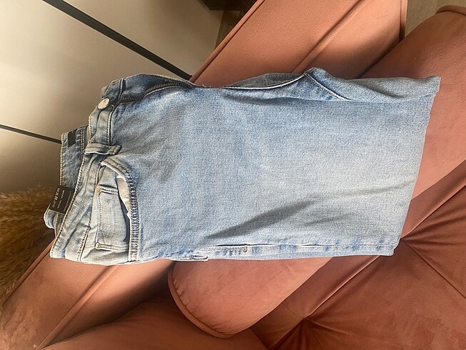 36 Beden mavi Renk MAVİ GOLD SERENAY JEANS